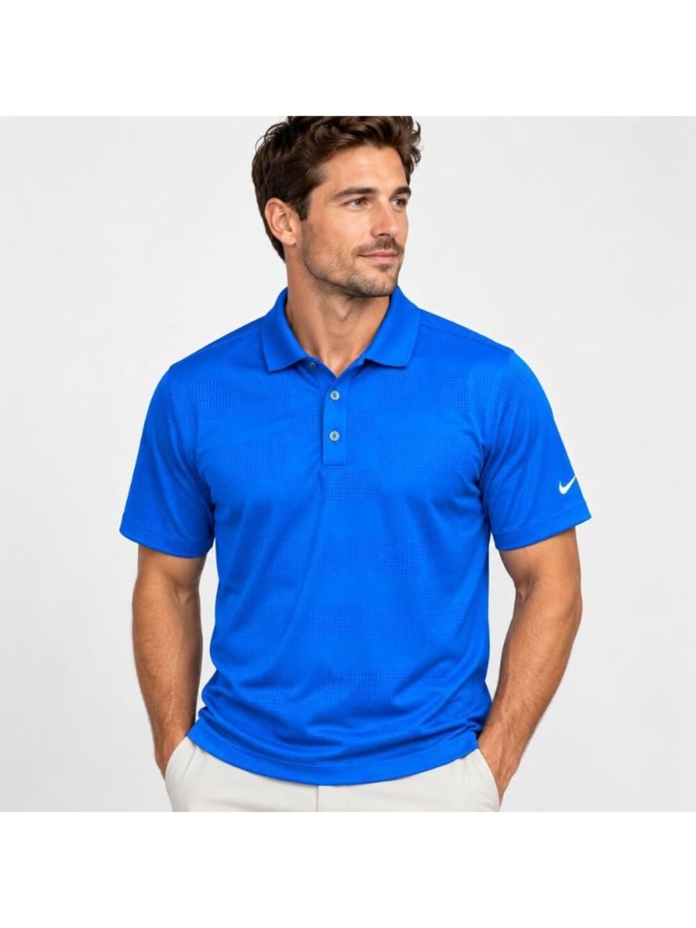 Nike Golf Tour Performance Dri-FIT Polo Men’s Medium Blue